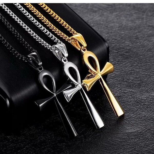 pcs stainless steel cross men's necklace trendy retro bow amulet pendant necklaces, Silver
pcs stainless steel cross men's necklace trendy retro bow amulet pendant necklaces, Silver