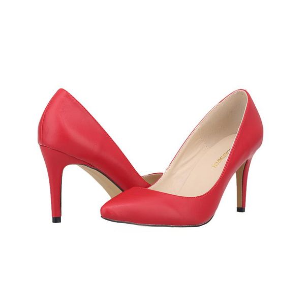 dress shoes loslandifen women pumps pointed toe thin heels elegant low office nude 8cm high heel, Black
dress shoes loslandifen women pumps pointed toe thin heels elegant low office nude 8cm high heel, Black