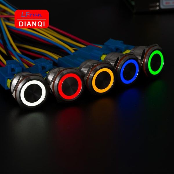 smart home control 1pcs 22mm 5pins metal push button switch waterproof led self locking momentary for computer car
smart home control 1pcs 22mm 5pins metal push button switch waterproof led self locking momentary for computer car