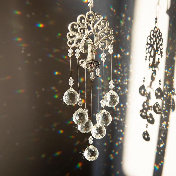 hanging crystal suncatcher with ball prism rainbow maker tree of life decor for garden outdoor home kids room window decorations
hanging crystal suncatcher with ball prism rainbow maker tree of life decor for garden outdoor home kids room window decorations