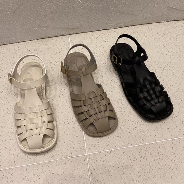 sandals ins retro cross narrow band weave women 4-style summer shoes woman flat cut out cover toe gladiator sandalias mujer 2021, Black
sandals ins retro cross narrow band weave women 4-style summer shoes woman flat cut out cover toe gladiator sandalias mujer 2021, Black
