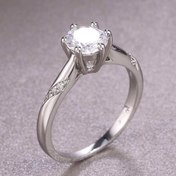 wedding rings caoshi delicate 6 solitaire for women silver color classic engagement party jewelry promise gift, Slivery;golden
wedding rings caoshi delicate 6 solitaire for women silver color classic engagement party jewelry promise gift, Slivery;golden