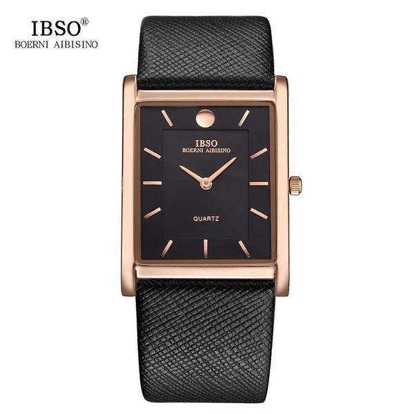 wristwatches ibso men's quartz watch 7mm ultra-thin rectangle dial wristwatch black classic business genuine leather strap men, Slivery;brown
wristwatches ibso men's quartz watch 7mm ultra-thin rectangle dial wristwatch black classic business genuine leather strap men, Slivery;brown