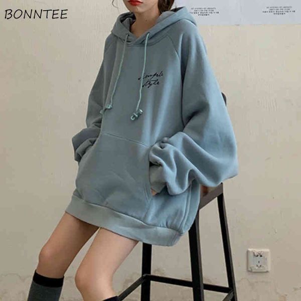 with hat hoodies women pullover letters medium-long style warm thicker korean students womens all-match outfit modern, Black;white
with hat hoodies women pullover letters medium-long style warm thicker korean students womens all-match outfit modern, Black;white