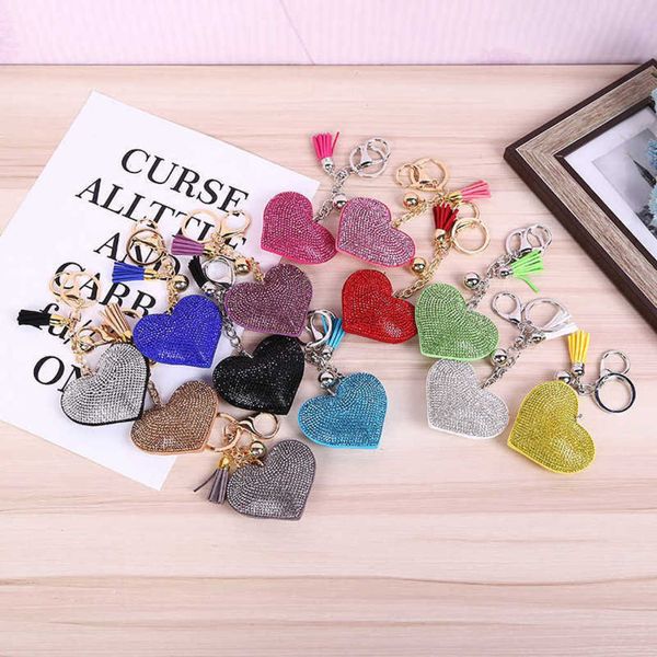 fashion drill love heart shape keychain crafts accessories tassel bag key ring pendant jewelry home decor handmade diy supplies g641v77, Blue
fashion drill love heart shape keychain crafts accessories tassel bag key ring pendant jewelry home decor handmade diy supplies g641v77, Blue