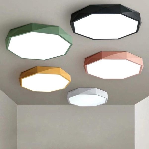 ceiling lights 5 color 90-265v led light surface mounted macaron lamp indoor living room nordic lighting
ceiling lights 5 color 90-265v led light surface mounted macaron lamp indoor living room nordic lighting