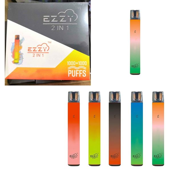 EZZY super 2in1 2000puffs Disposable Vape cigarette Pen Device Double Colors 6ml Pre-filled Vapor Pods Portable Vaporizer .
EZZY super 2in1 2000puffs Disposable Vape cigarette Pen Device Double Colors 6ml Pre-filled Vapor Pods Portable Vaporizer .
