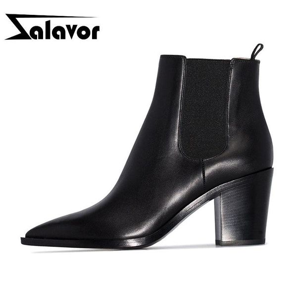 boots zalover lady genuine leather ankle pointed toe high heels office shoes woman winter warm fur size 32-43, Black
boots zalover lady genuine leather ankle pointed toe high heels office shoes woman winter warm fur size 32-43, Black