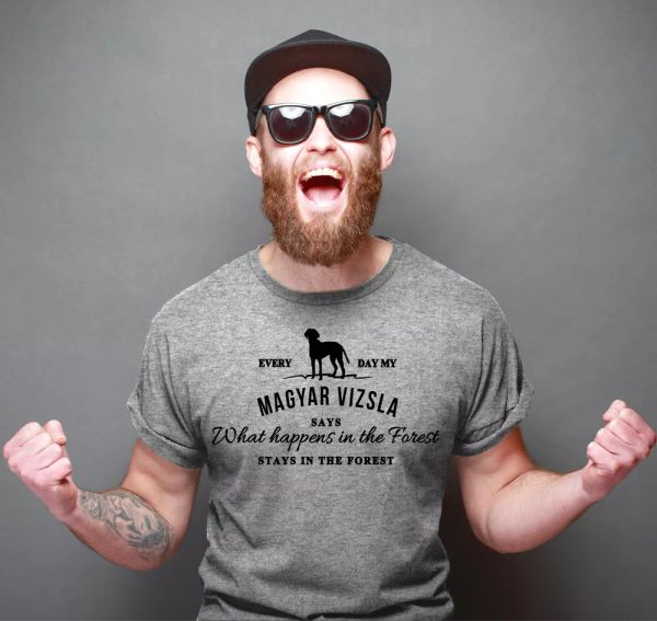 SALE Magyar Vizsla Hungary What Happens Dog Funny Sayings Unisex T-Shirt, Mainly pictures
SALE Magyar Vizsla Hungary What Happens Dog Funny Sayings Unisex T-Shirt, Mainly pictures