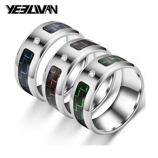 wedding rings punk titanium steel carbon fiber mens fashion red/blue/green/crystal/ring men couple for wholesale lots bulk, Slivery;golden
wedding rings punk titanium steel carbon fiber mens fashion red/blue/green/crystal/ring men couple for wholesale lots bulk, Slivery;golden