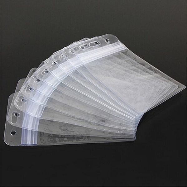 storage bags 10 pcs clear plastic vertical waterproof name tag zipper id card holder
storage bags 10 pcs clear plastic vertical waterproof name tag zipper id card holder