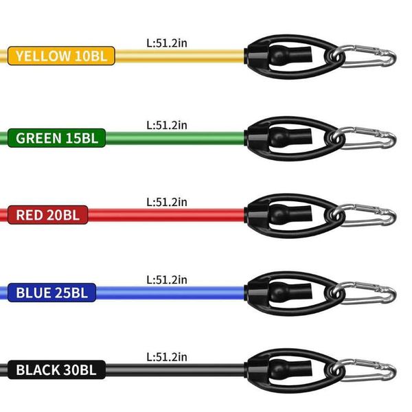 resistance bands usa elastic fitness set expander yoga exercise rubber tubes band stretch training home gyms workout pull rope
resistance bands usa elastic fitness set expander yoga exercise rubber tubes band stretch training home gyms workout pull rope