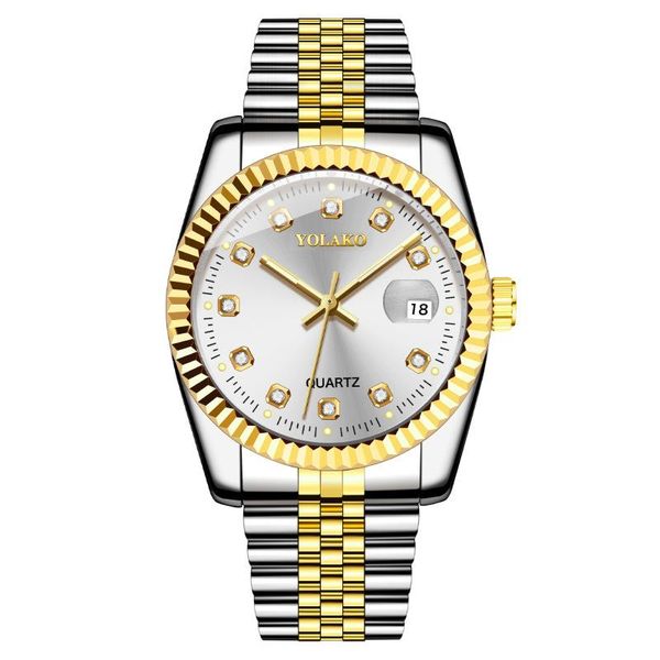 chronos date women watches luxury stainless steel watchband quartz watch female wristwatch ladies wristwatches, Slivery;brown
chronos date women watches luxury stainless steel watchband quartz watch female wristwatch ladies wristwatches, Slivery;brown