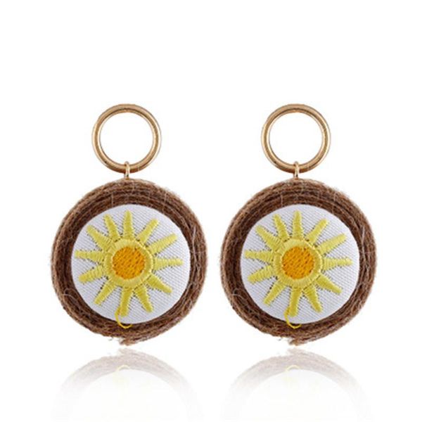 selling women's hand-woven round earrings exaggerated natural rope sun god long tassel earringss061 dangle & chandelier, Silver
selling women's hand-woven round earrings exaggerated natural rope sun god long tassel earringss061 dangle & chandelier, Silver
