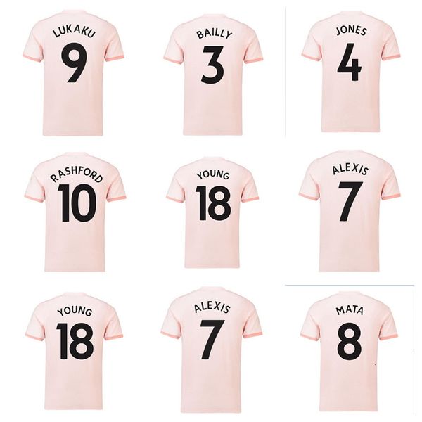 2018- retro alexis pogba rashford away pink soccer jersey 18/19 men sport football shirt, Black;yellow
2018- retro alexis pogba rashford away pink soccer jersey 18/19 men sport football shirt, Black;yellow