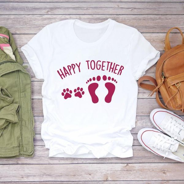 dog paw letter walk women t shirt style summer autumn cute ladies print lady womens graphic female tee, White
dog paw letter walk women t shirt style summer autumn cute ladies print lady womens graphic female tee, White