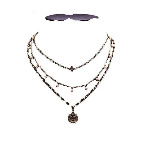 xlentag natural freshwater pearl korean simple multi-layer necklace women's pendant fashion jewelry, Silver
xlentag natural freshwater pearl korean simple multi-layer necklace women's pendant fashion jewelry, Silver