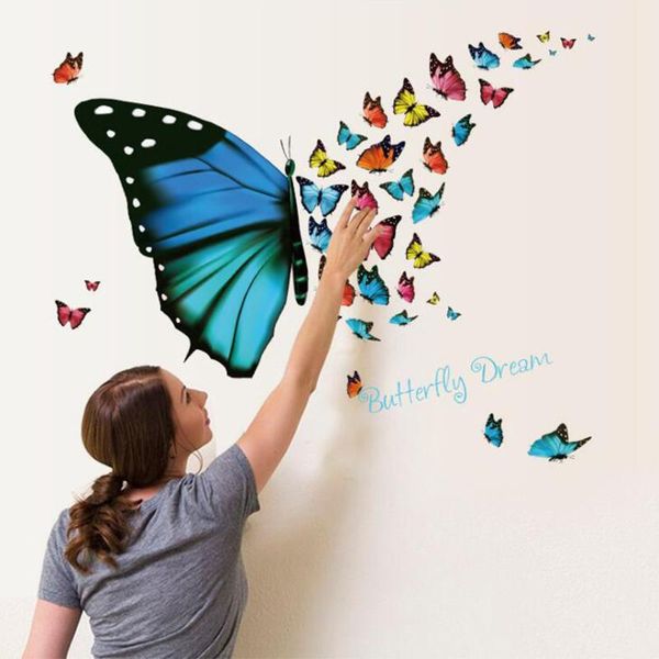 wall stickers butterfly sticker removable self-adhesive for home's living room bedroom family decals
wall stickers butterfly sticker removable self-adhesive for home's living room bedroom family decals