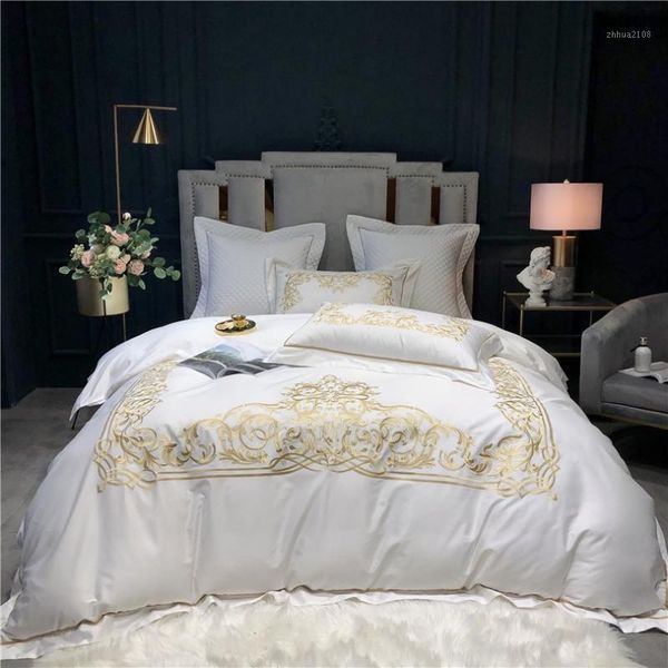 bedding sets 4cs premium white duvet cover set with zipper ties 1000tc egyptian cotton embroidery 1 2 pillowcase 1flat bed sheet1
bedding sets 4cs premium white duvet cover set with zipper ties 1000tc egyptian cotton embroidery 1 2 pillowcase 1flat bed sheet1