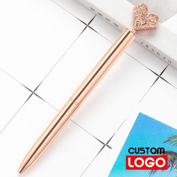 ballpoint pens creative metal rotating pen hollow love couple custom logo text lettering signature gift for girls, Blue;orange
ballpoint pens creative metal rotating pen hollow love couple custom logo text lettering signature gift for girls, Blue;orange