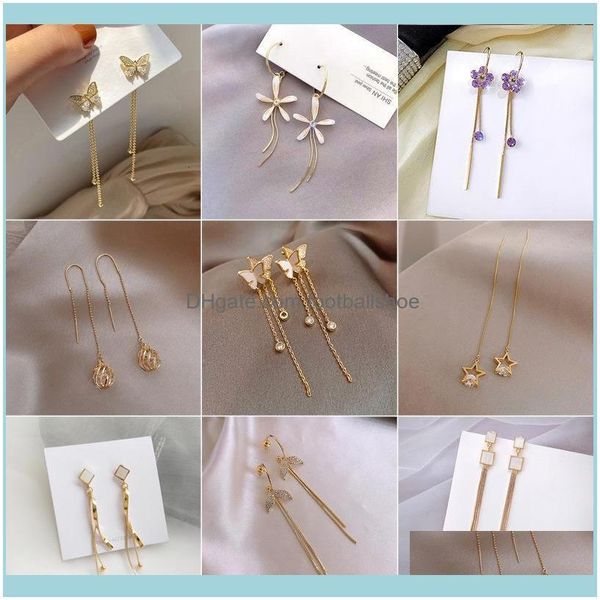 charm jewelrylong s925 sier needle womens korean version butterfly flash diamond fashion net red tassel earrings drop delivery 2021 057ls, Golden
charm jewelrylong s925 sier needle womens korean version butterfly flash diamond fashion net red tassel earrings drop delivery 2021 057ls, Golden