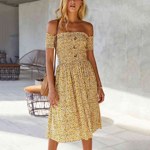 dress floral print off the shoulder midi dress women 2021 strapless sleeveless with button ladies summer elegant vacation dresses dbge, Black;gray
dress floral print off the shoulder midi dress women 2021 strapless sleeveless with button ladies summer elegant vacation dresses dbge, Black;gray
