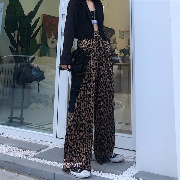 women's pants & capris goohojio straight loose casual solid wide leg trousers streetwear leopard full-length selling chic high quality, Black;white
women's pants & capris goohojio straight loose casual solid wide leg trousers streetwear leopard full-length selling chic high quality, Black;white