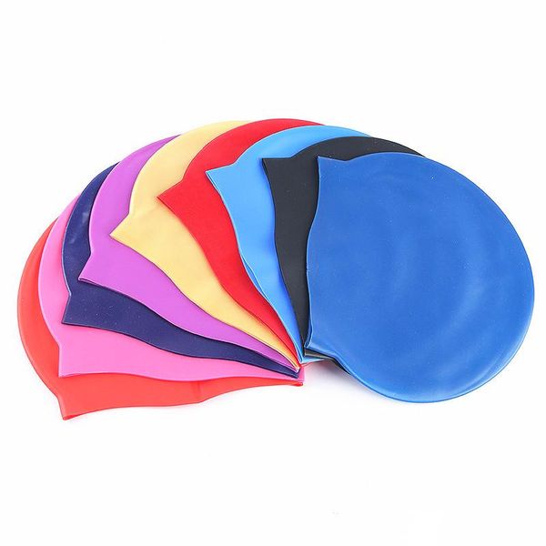 professional swimming cap solid 100% silicone hats water-proof swim caps men women children black red blue
professional swimming cap solid 100% silicone hats water-proof swim caps men women children black red blue