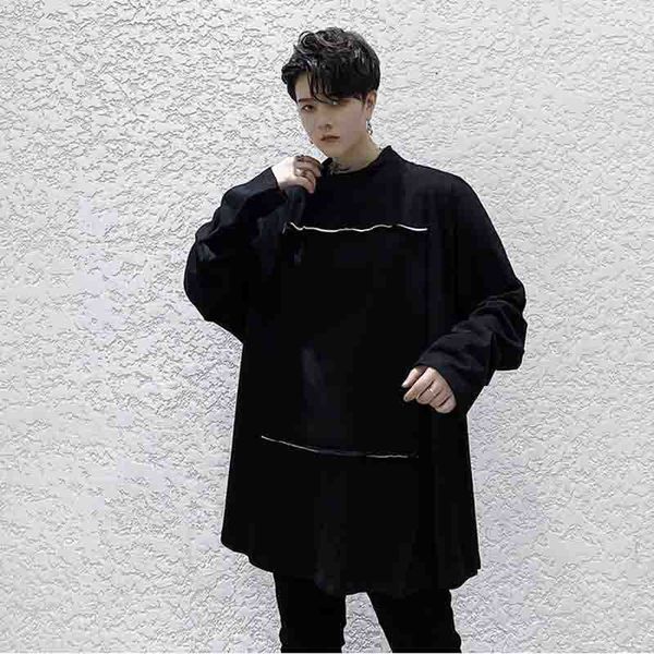 sweater style of loosely designed dark department fashion labels male cloth sleeve long minority to lv5u, White;black
sweater style of loosely designed dark department fashion labels male cloth sleeve long minority to lv5u, White;black