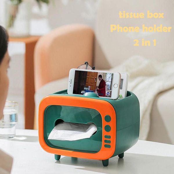 tissue boxes & napkins retro abs television model 2 in1 box phone holder dispenser storage napkin case organizer
tissue boxes & napkins retro abs television model 2 in1 box phone holder dispenser storage napkin case organizer
