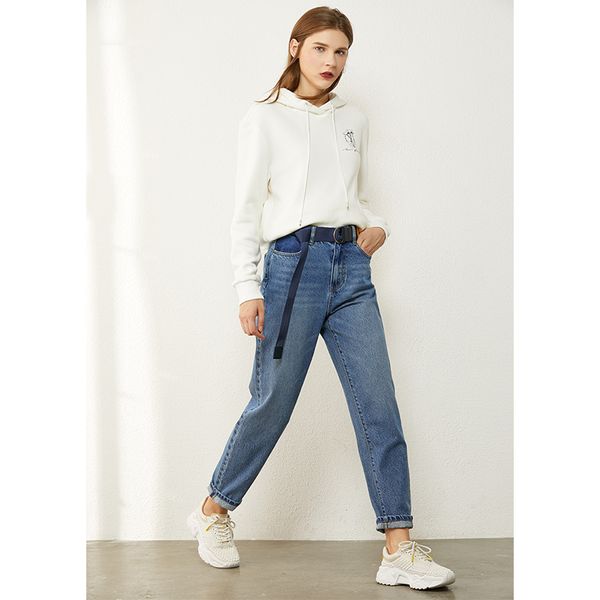 2011Amii Minimalism Winter Causal Jeans For Women Fashion Cotton High Waist Straight Blue Womens Pants Female Trousers 12070550
2011Amii Minimalism Winter Causal Jeans For Women Fashion Cotton High Waist Straight Blue Womens Pants Female Trousers 12070550