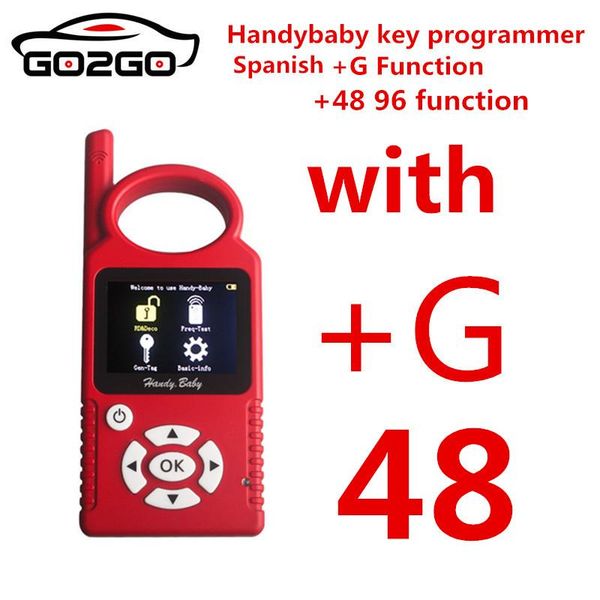 diagnostic tools multi-language latest version cbay handy baby plus g +48 chip copy function authorization key programmer for 4d/46/48 chips
diagnostic tools multi-language latest version cbay handy baby plus g +48 chip copy function authorization key programmer for 4d/46/48 chips