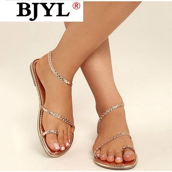 women shoes summer sandals ladies strappy gladiator low flat heel flip flops beach female zapatos mujer, Black
women shoes summer sandals ladies strappy gladiator low flat heel flip flops beach female zapatos mujer, Black