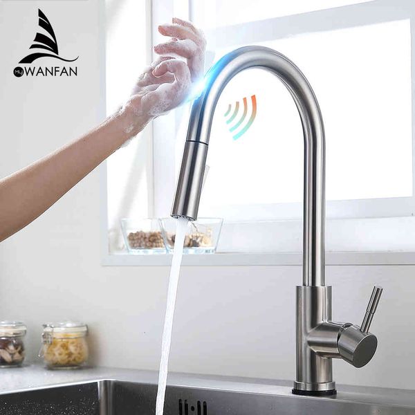 kitchen faucets smart touch crane for sensor water tap sink mixer rotate faucet kh-1005 mjua
kitchen faucets smart touch crane for sensor water tap sink mixer rotate faucet kh-1005 mjua