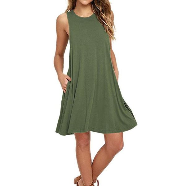 women's sleeveless loose pocket vest solid color plus size dress casual dresses, Black;gray
women's sleeveless loose pocket vest solid color plus size dress casual dresses, Black;gray