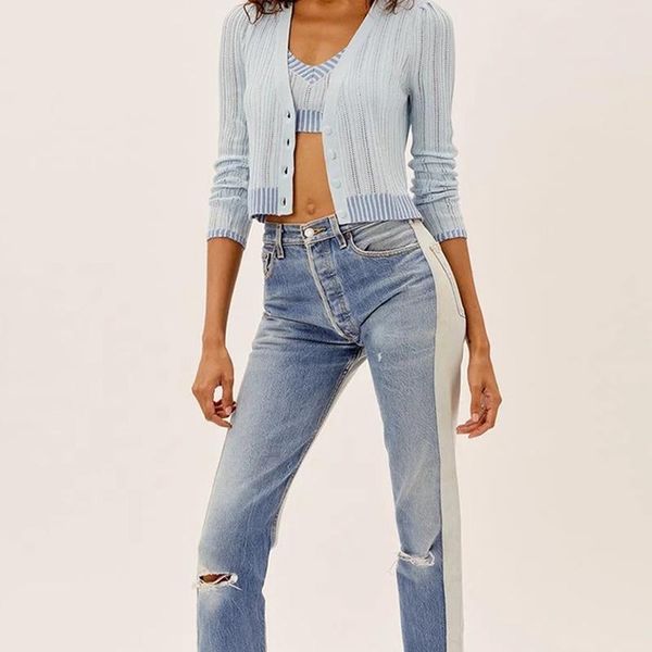 women's knits & tees summer women chic fashion sweater female long sleeve knitted hollow out v neck crop blue beach cardigan, White
women's knits & tees summer women chic fashion sweater female long sleeve knitted hollow out v neck crop blue beach cardigan, White
