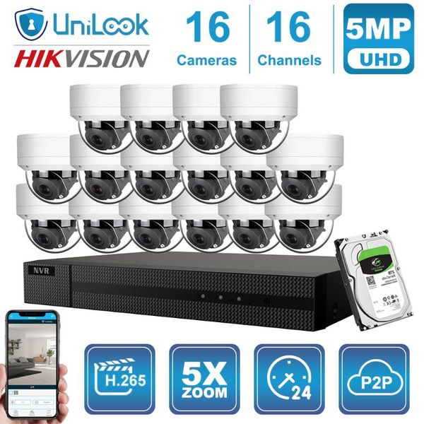 unilook 16ch nvr 16pcs 5mp ptz poe ip camera 5x zoom outdoor security system kit night vision h.265 onvif p2p with bracket wireless kits
unilook 16ch nvr 16pcs 5mp ptz poe ip camera 5x zoom outdoor security system kit night vision h.265 onvif p2p with bracket wireless kits