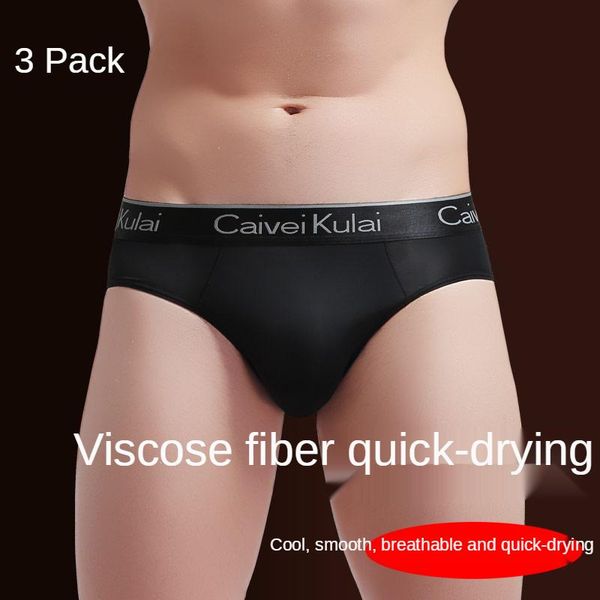 underpants vckv 3packs of men's underwear high-end briefs ice silk thin section mid-waist breathable summer sports large size loose, Black;white
underpants vckv 3packs of men's underwear high-end briefs ice silk thin section mid-waist breathable summer sports large size loose, Black;white