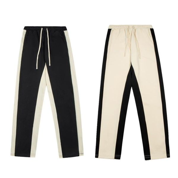men's pants 2021 battle kid patchwork color sweatpants men women couple cotton hip hop street casual oversize, Black
men's pants 2021 battle kid patchwork color sweatpants men women couple cotton hip hop street casual oversize, Black