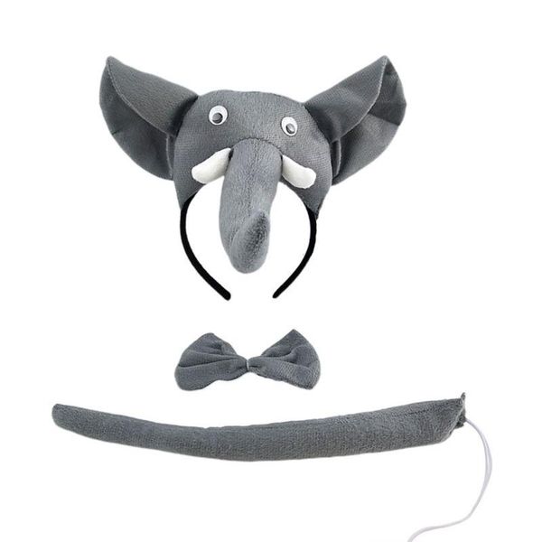 party masks 3 pcs/set children performance props elephant hair accessories set festival decoration headband supplies for adults boys girls
party masks 3 pcs/set children performance props elephant hair accessories set festival decoration headband supplies for adults boys girls