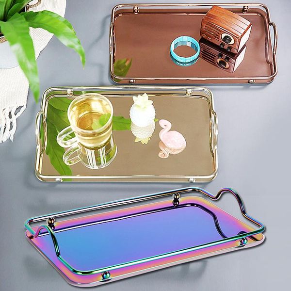 kitchen storage & organization stainless steel tray teapot cup home decoration color rectangle dessert plate nordic metal tableware
kitchen storage & organization stainless steel tray teapot cup home decoration color rectangle dessert plate nordic metal tableware