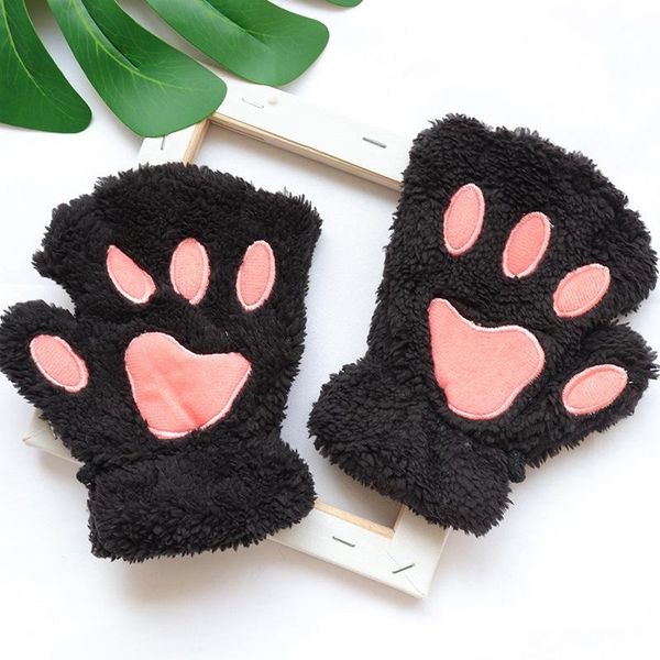 five fingers gloves ladies cartoon cat' student winter fingerless warmth padded bear plush office, Blue;gray
five fingers gloves ladies cartoon cat' student winter fingerless warmth padded bear plush office, Blue;gray