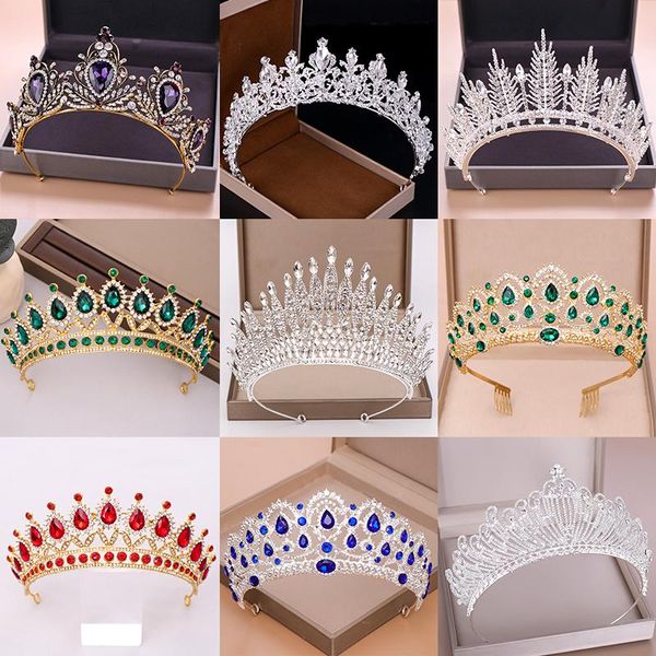 hair clips & barrettes wedding crown bridal headpiece gold silver color rhinestone crystal diadem queen princess tiaras jewelry, Golden;silver
hair clips & barrettes wedding crown bridal headpiece gold silver color rhinestone crystal diadem queen princess tiaras jewelry, Golden;silver