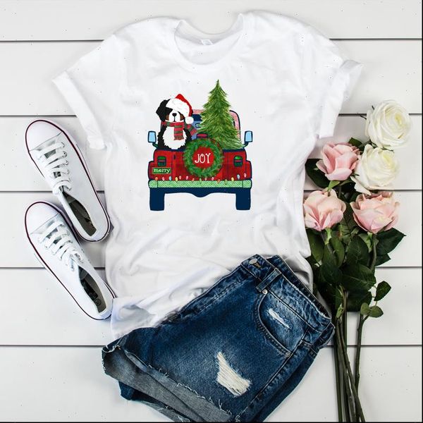 women graphic joy tree printed bear dog car fashion merry christmas ladies tshirt female womens clothes t tee, White
women graphic joy tree printed bear dog car fashion merry christmas ladies tshirt female womens clothes t tee, White