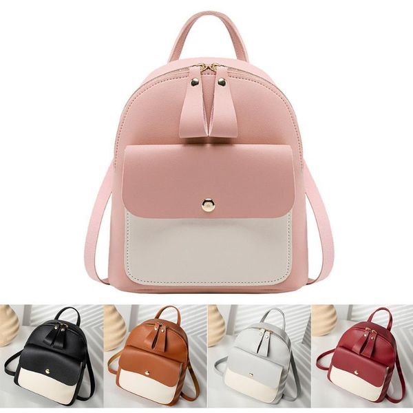 double zipper large capacity casual pu leather women backpack easy matching shoulder bag soft simple wear resistant lightweight irkm#, Red;black
double zipper large capacity casual pu leather women backpack easy matching shoulder bag soft simple wear resistant lightweight irkm#, Red;black