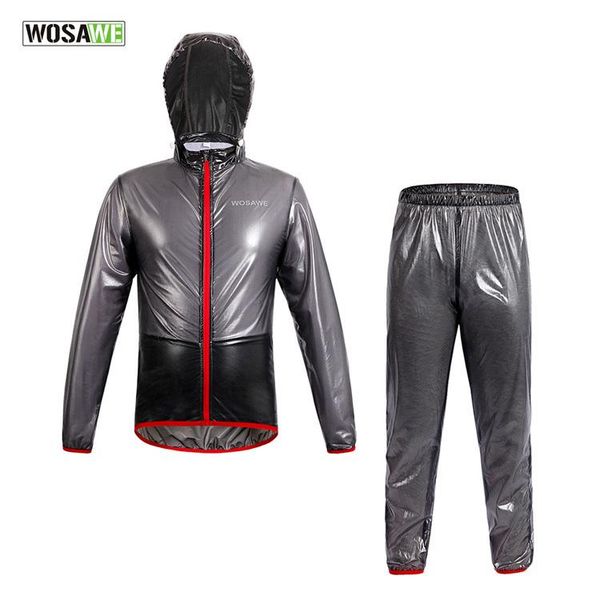 racing sets wosawe mountain road bike riding running long sleeve raincoat set split transparent, Black;blue
racing sets wosawe mountain road bike riding running long sleeve raincoat set split transparent, Black;blue