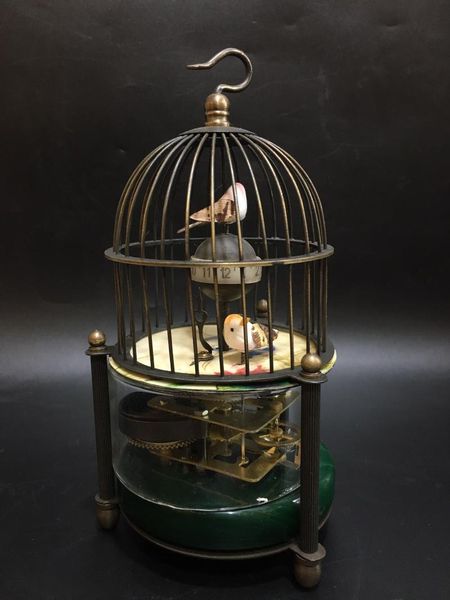 desk & table clocks antique craft birdcage model mechanical clock,chinese old copper bird cage for deskdecoration home office
desk & table clocks antique craft birdcage model mechanical clock,chinese old copper bird cage for deskdecoration home office