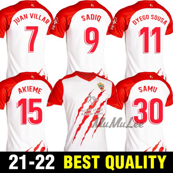 ud almeria home soccer jersey 2021 22 sadiq #9 dyego sousa #11 away football shirt kit samu #30 maillots de foot akieme #15 juan villar #7 a, Black;yellow
ud almeria home soccer jersey 2021 22 sadiq #9 dyego sousa #11 away football shirt kit samu #30 maillots de foot akieme #15 juan villar #7 a, Black;yellow