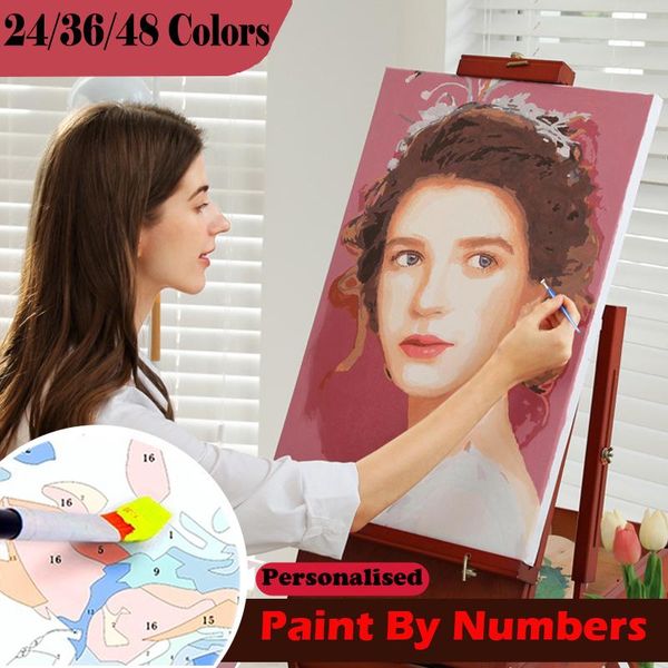 paintings 24/36/48 colors personalised paint by numbers hd po picture handpainted portrait drawing coloring acrylic pigment
paintings 24/36/48 colors personalised paint by numbers hd po picture handpainted portrait drawing coloring acrylic pigment