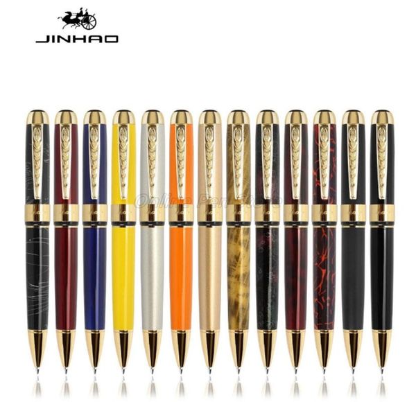 ballpoint pens jinhao 250 metal barrel high-end refillable twist ball pen gold trim professional office stationery writing accessory, Blue;orange
ballpoint pens jinhao 250 metal barrel high-end refillable twist ball pen gold trim professional office stationery writing accessory, Blue;orange